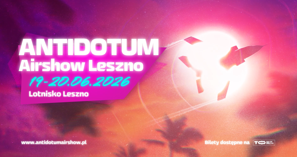 Wsiądź do pociągu i ruszaj na ANTIDOTUM Airshow Leszno 2026!