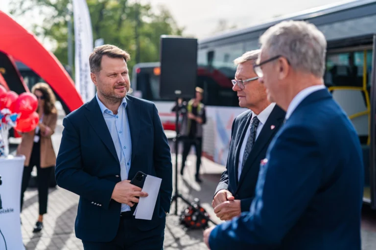 Inauguracja przewozów autobusowych Konin - Turek