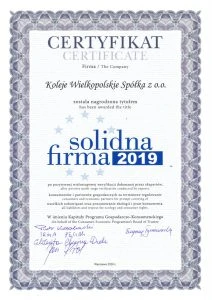 Solidna Firma 2019